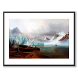 Utsikt fra Spitzbergen - Plakat