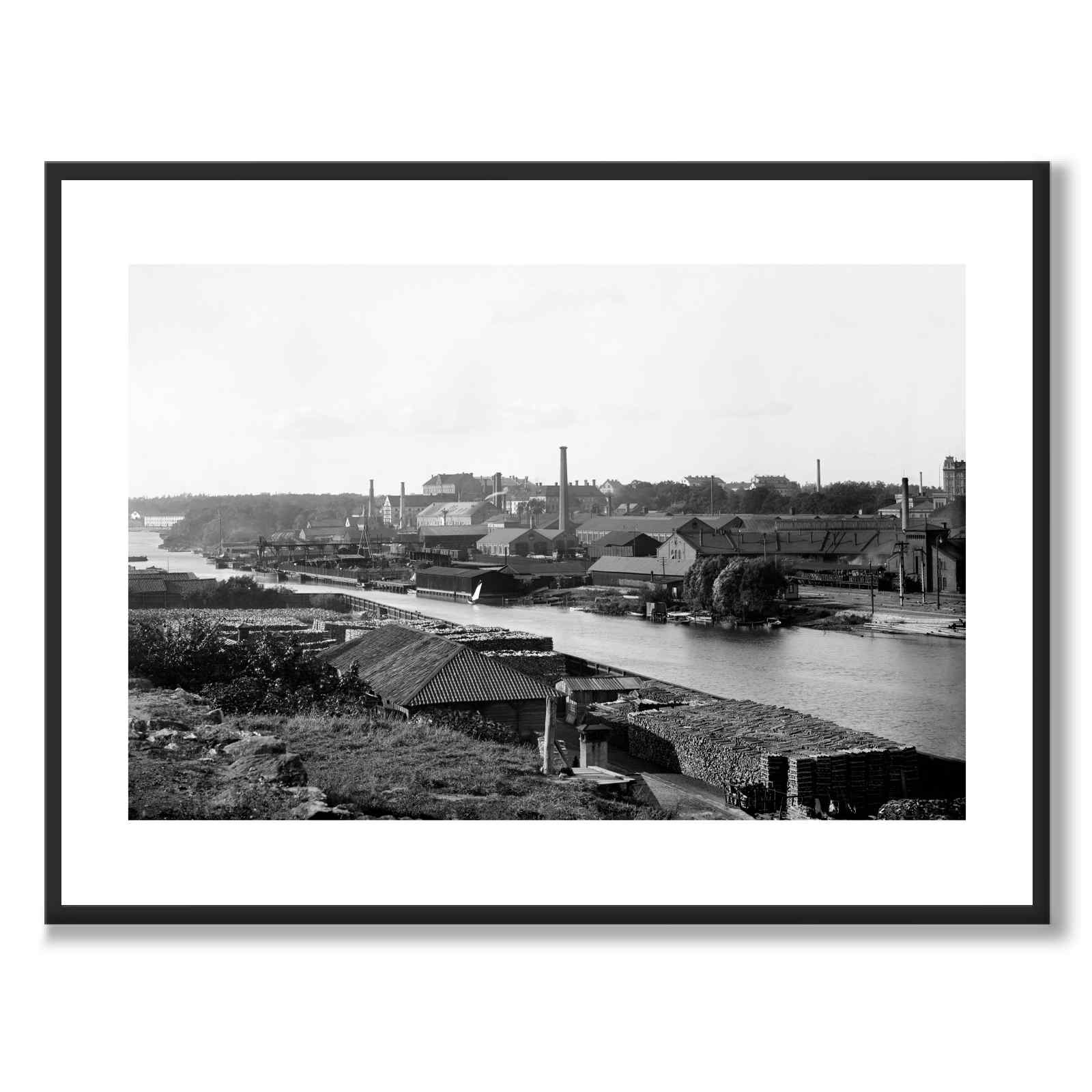 Karlbergkanalen i 1896
