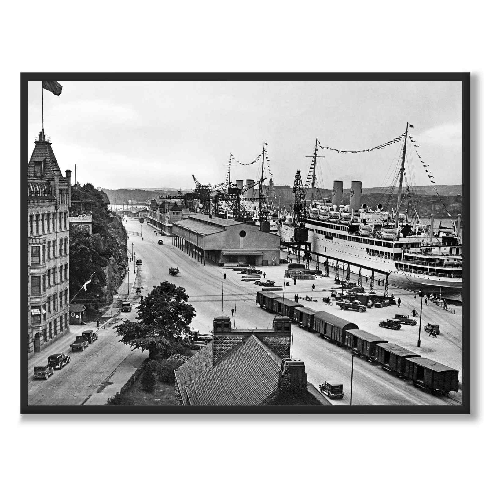 Gøteborg havn 1940
