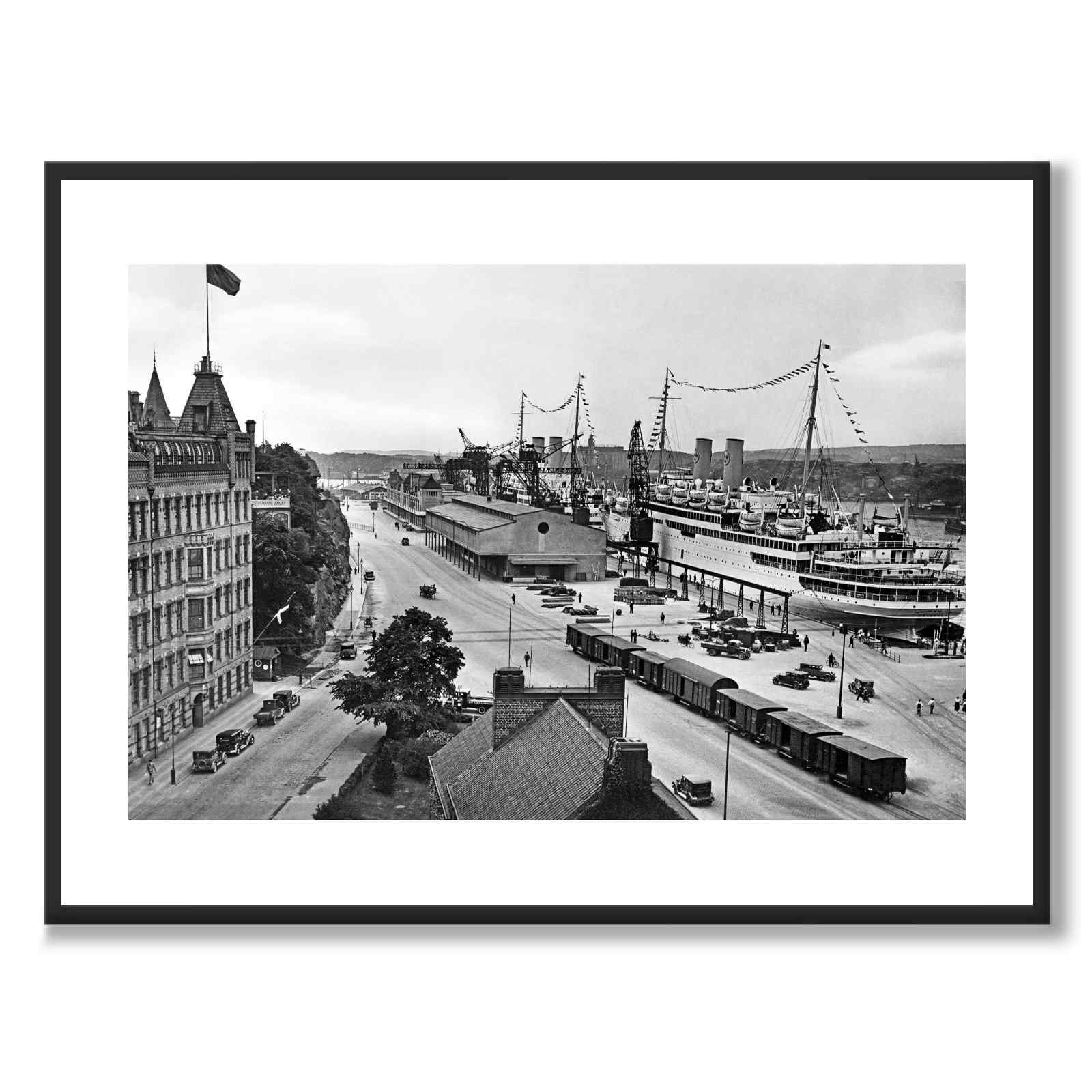 Gøteborg havn 1940