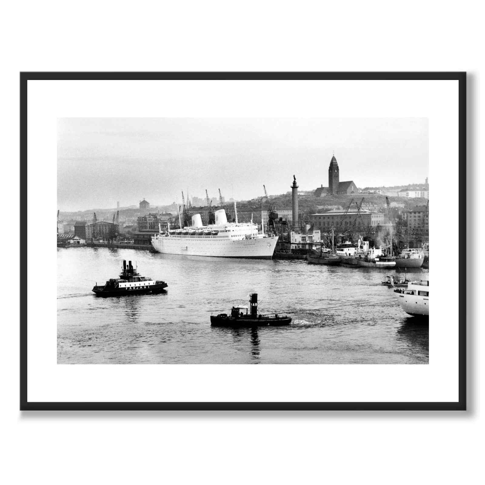 Gøteborg havn 1950-tallet