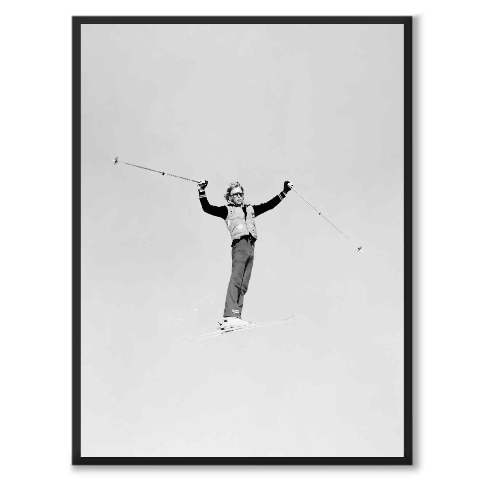 70-tallet på ski